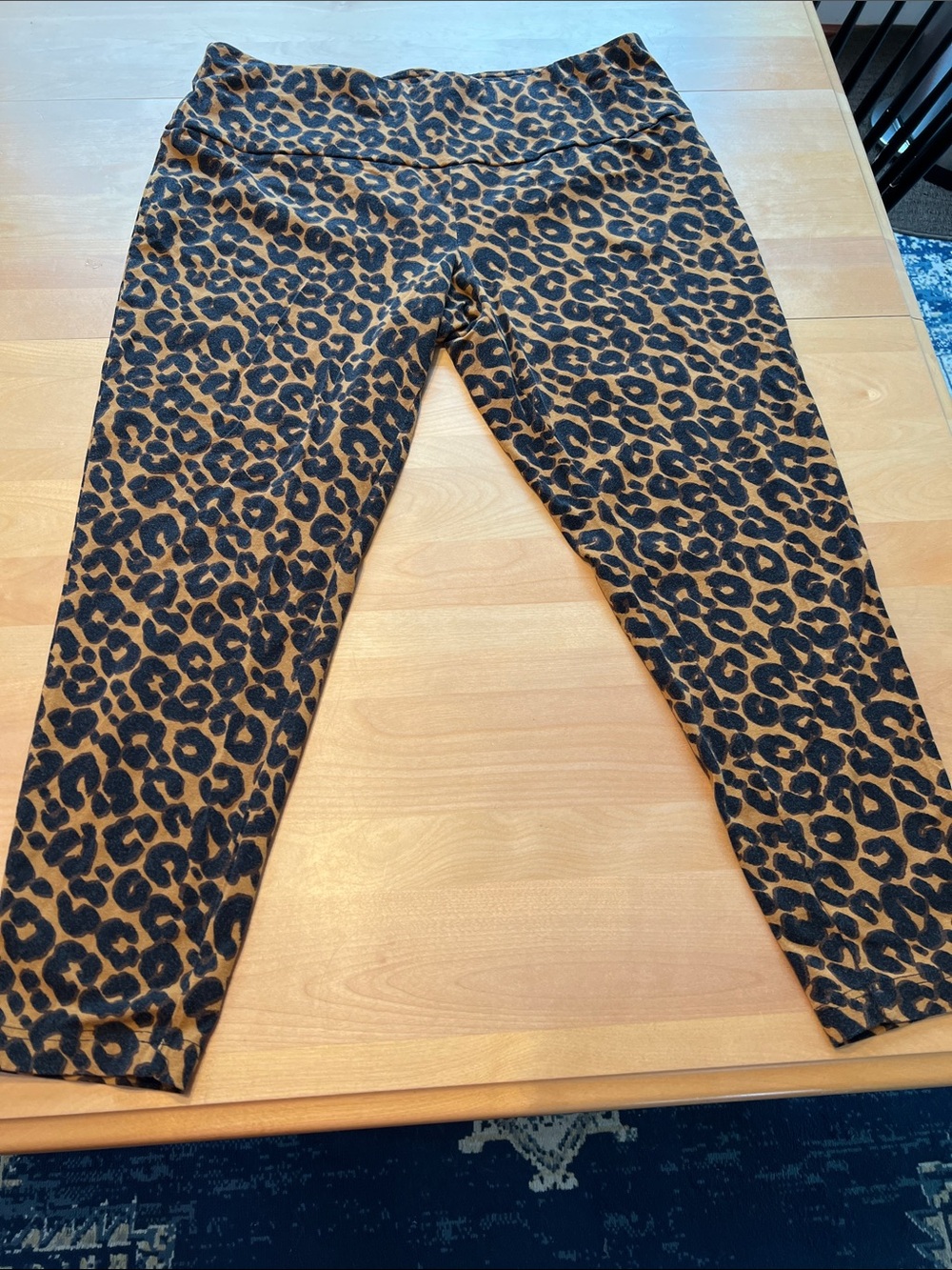Terra and sky 2x leggings leopard print